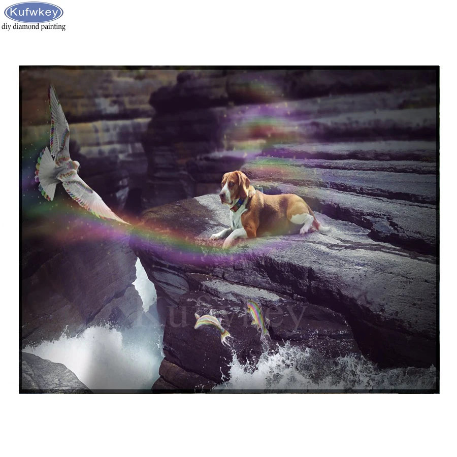 

Diamond Painting Cross Stitch Beagle/dog/eagle 5d diy Diamond Embroidery Square Mosaic Handmade Arts And Crafts Needlework B709