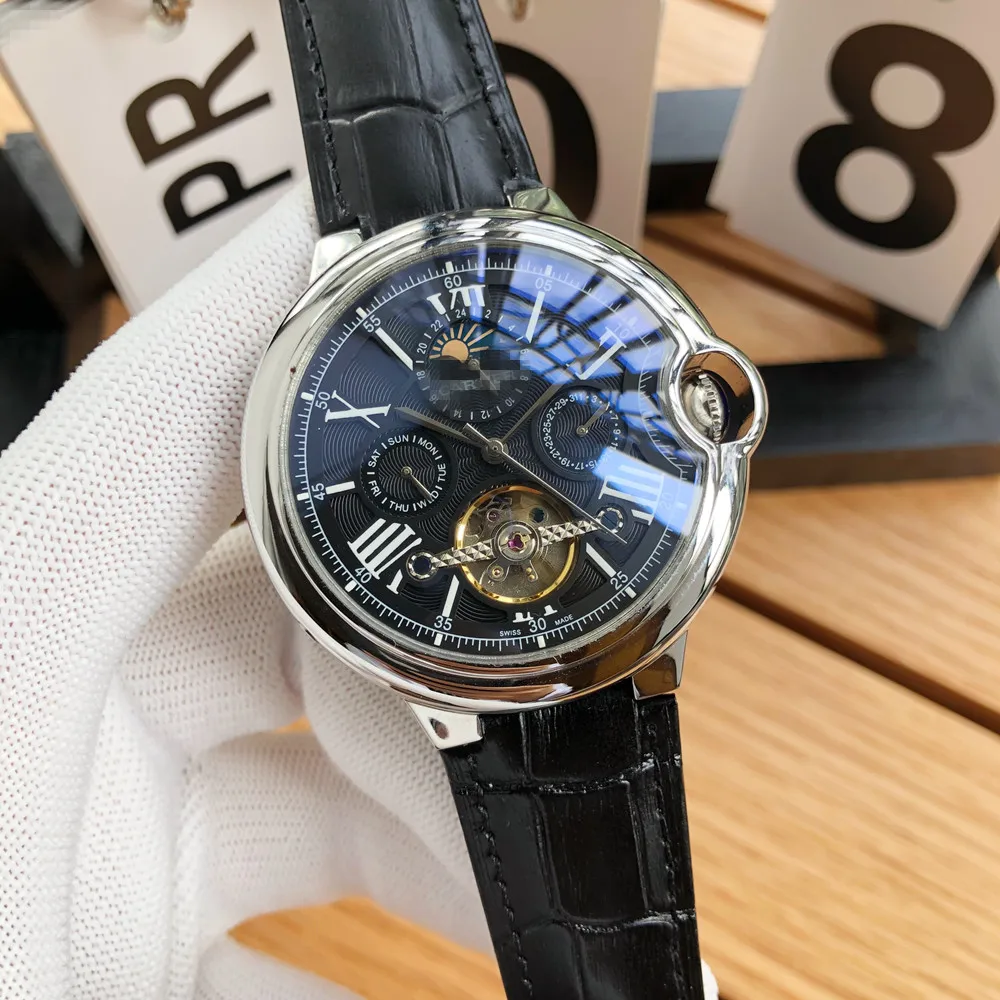 

Mens Watches Top Luxury Brand Automatic Mechanical Watch Men Full Steel Business Waterproof Sport Watches Movement Retro Royal