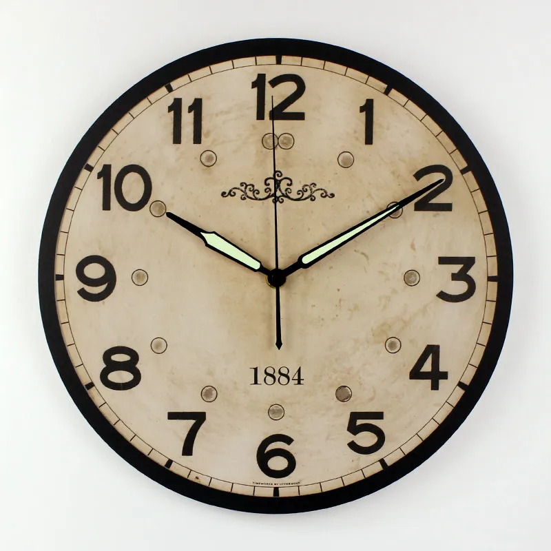 Silencioso reloj de pared decorativo 12,888 movimiento del reloj de diseño moderno relojes de pared decoración del hogar reloj de pared redondo de la vendimia de pulgadas relojes de pared reloj de pared Silencioso reloj de pared decorativo 12,888 movimiento del reloj de diseño moderno relojes de pared decoración del hogar reloj de pared redondo de la vendimia de pulgadas relojes de pared reloj de pared