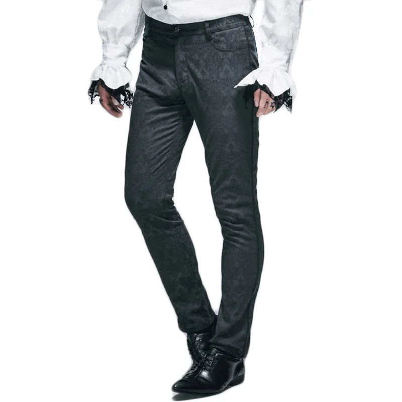 Steampunk Mens Winter Victorian Pants 
