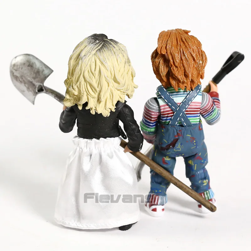 NECA Bride of Чаки Ultimate и Тиффани ПВХ экшн фигурка коллекционная игрушка|Игровые
