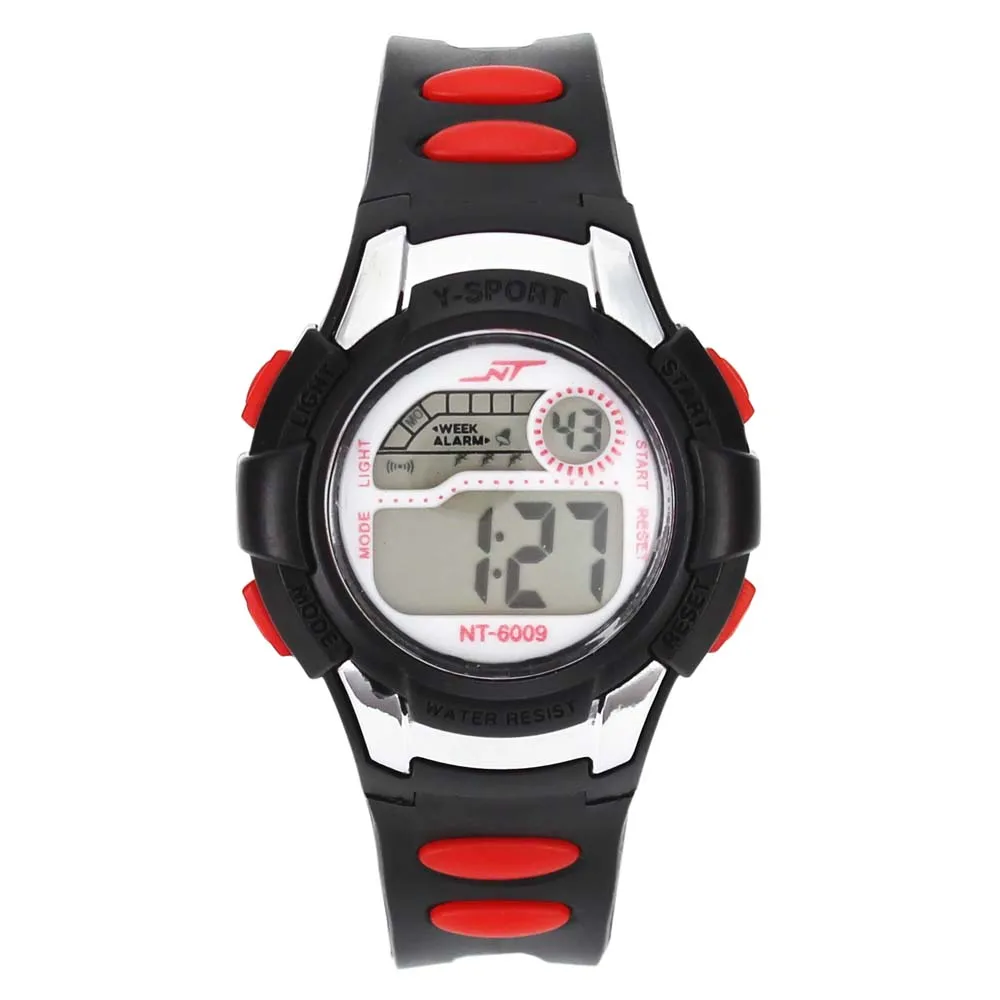 LED Digital Multifunction Waterproof Watch Children Kids Student