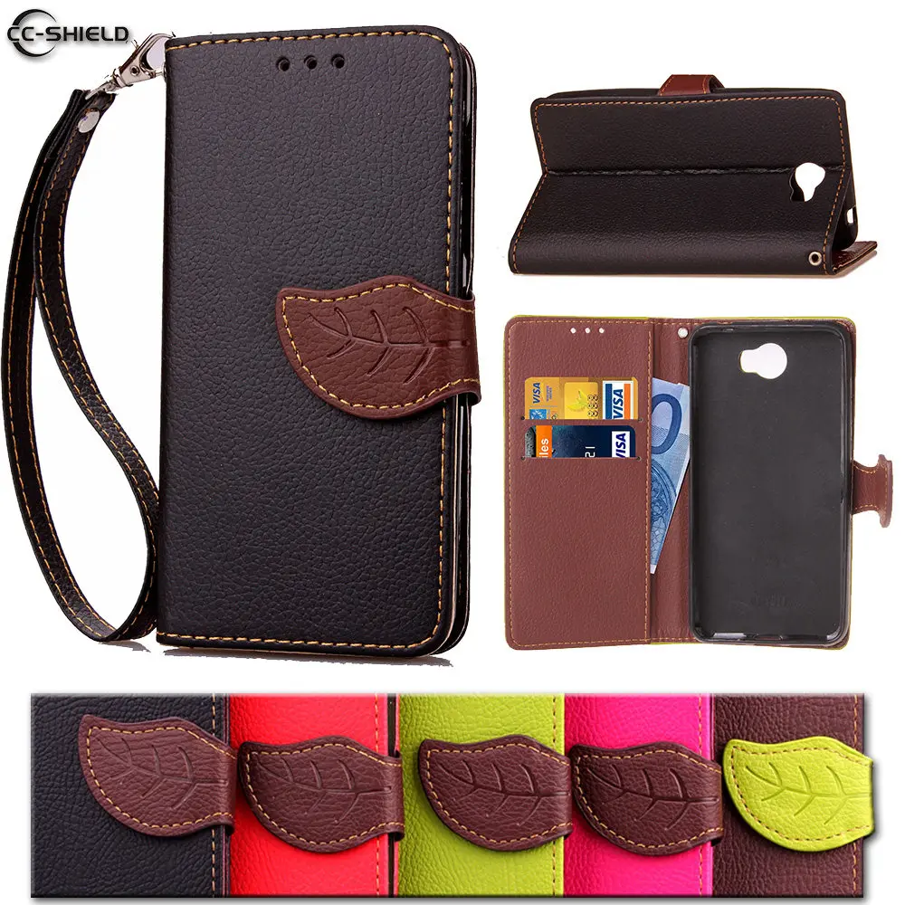 

Leaf Wallet Case for Huawei Y5ii Y 5 ii 2 CUN L01 U29 L21 Flip Case Phone Leather Cover for Huawei Y5 ii CUN-U29 CUN-L21 CUN-L01