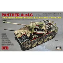Rye полевая модель RFM RM-5019 1/35 пантера Ausf. G w/Полный Интерьер-масштабная модель комплект
