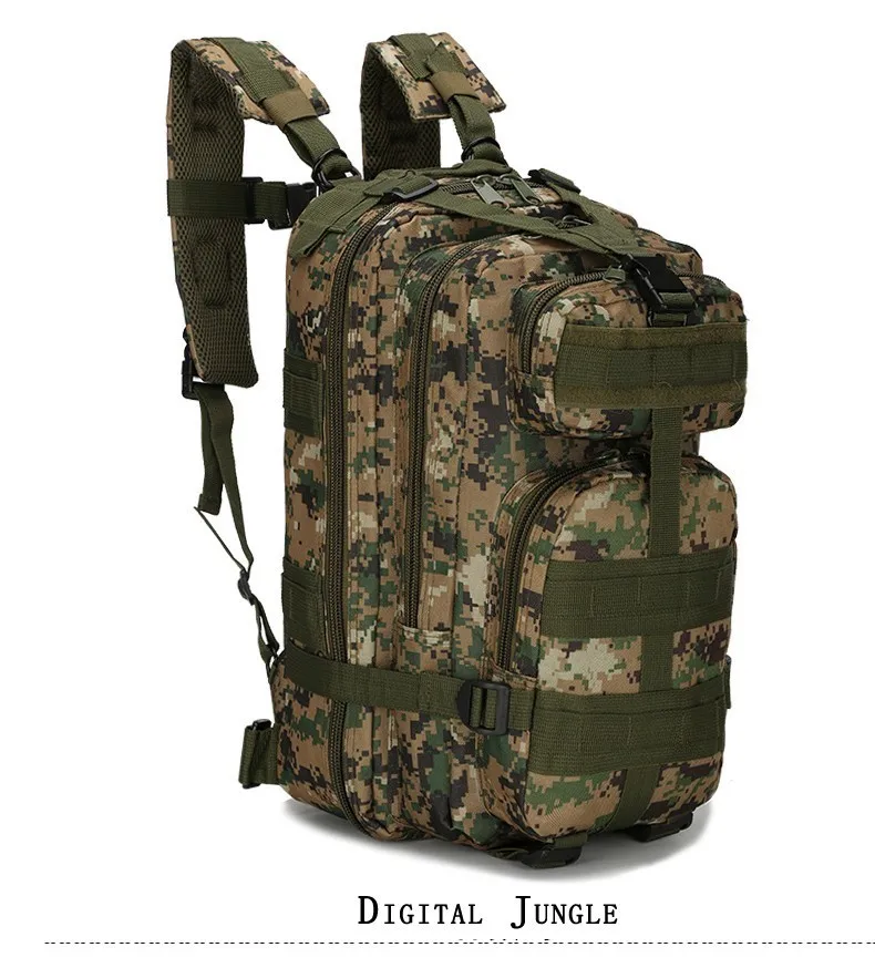 Тактический Рюкзак Тактические качественные сумки mochila militar тактические Capming cantil militar тактические рюкзаки Molle 30L