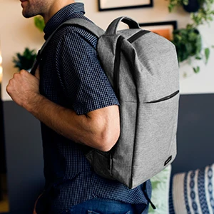 BAGSMART Nouveau sac à dos pour ordinateur portable Multifonction Sac À Dos 15.6 Pouces sac à dos pour ordinateur portable pour Femmes Hommes cartable sac à dos pour mochila mâle - 4