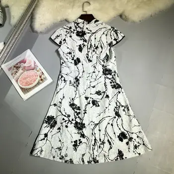 

The 2020 summer new aesthetic temperament cheongsam