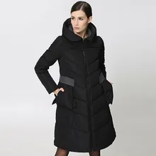 Бренд зимняя куртка женские пуховики Питер Пэн воротник и сумка женское пуховое пальто пуховая верхняя одежда парки длинная свободная парка