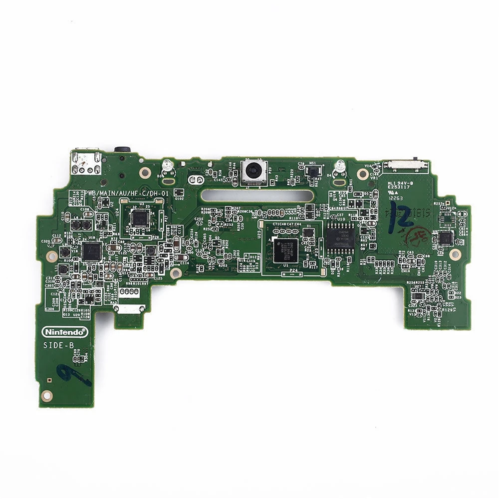  Ersatz PCB Motherboard für UNS Version WII U GamePad Controller Grün PAD GamePads Griff PCB Board O