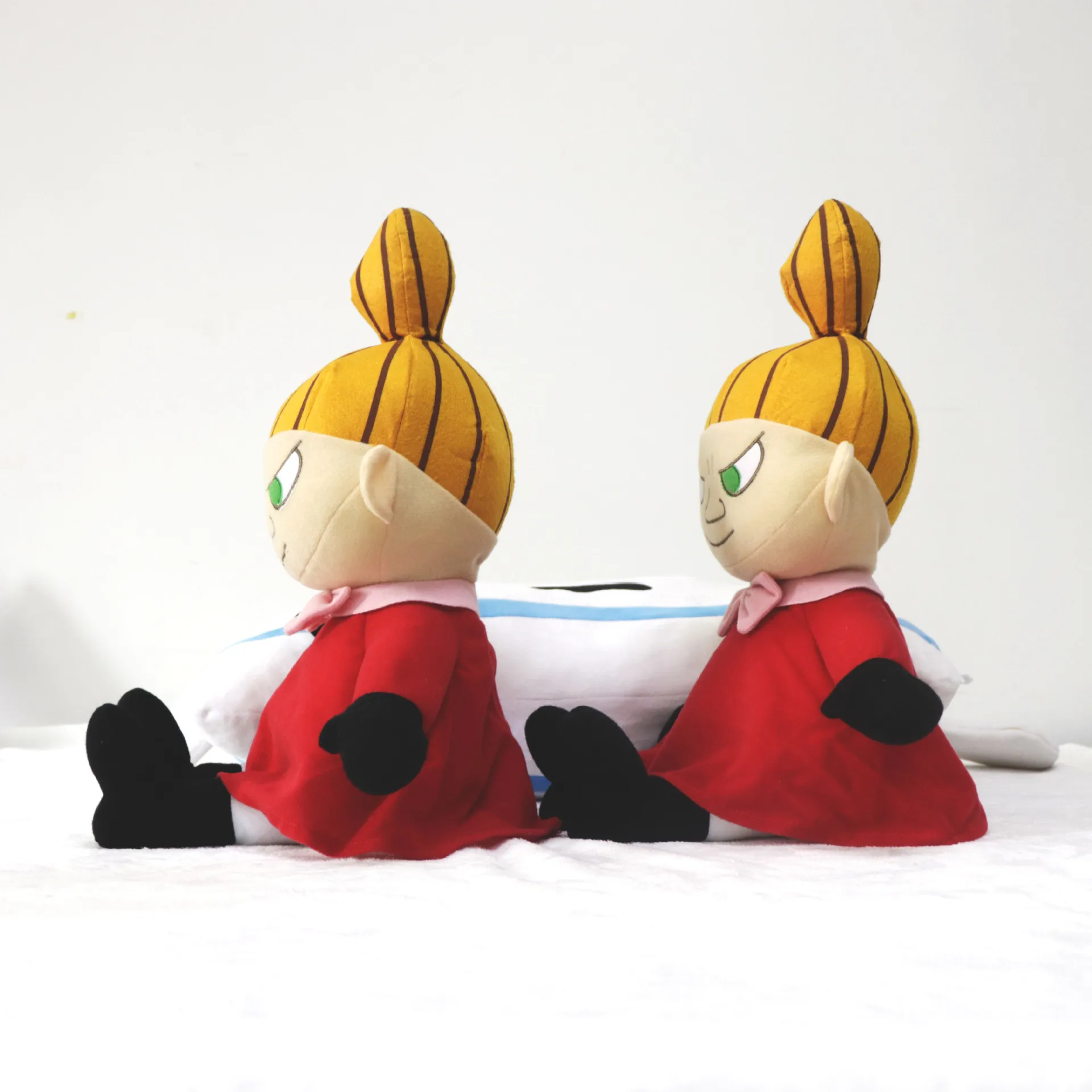 48 см Muumi Little My Resin Action фигурка плюшевая игрушка Hippo family Подлинная кукла Moomin