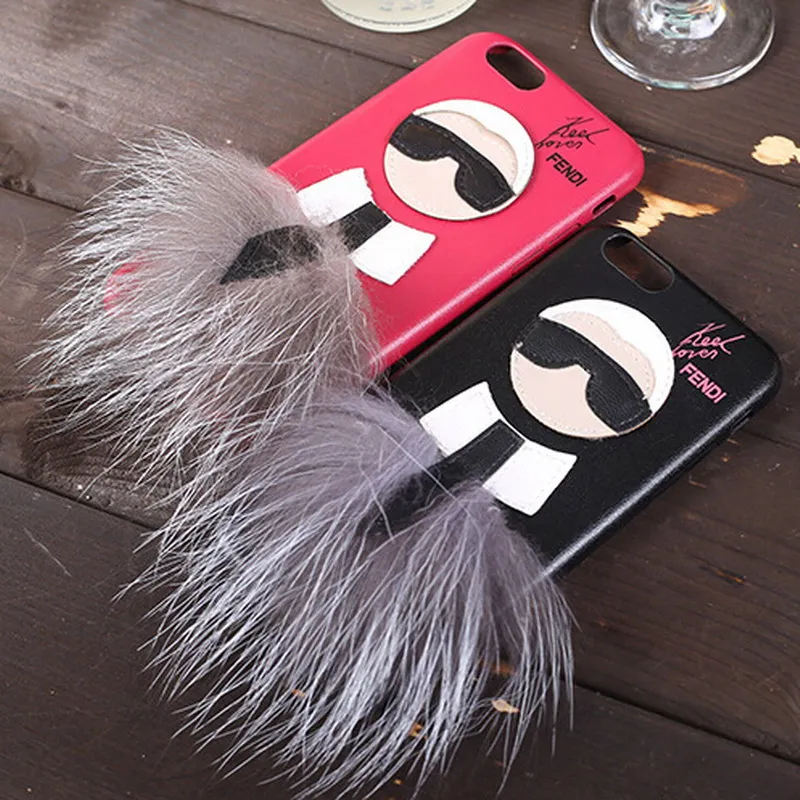 bilder für Luxus Fur Fall-abdeckung Für Iphone 7 Plus 6 6 s Mr KarlLagerfel eule Pelzigen Haut Kaninchen Haar Capa Funda Leder Cartoon Rot Fall Geschenk bilder für Luxus Fur Fall-abdeckung Für Iphone 7 Plus 6 6 s Mr KarlLagerfel eule Pelzigen Haut Kaninchen Haar Capa Funda Leder Cartoon Rot Fall Geschenk