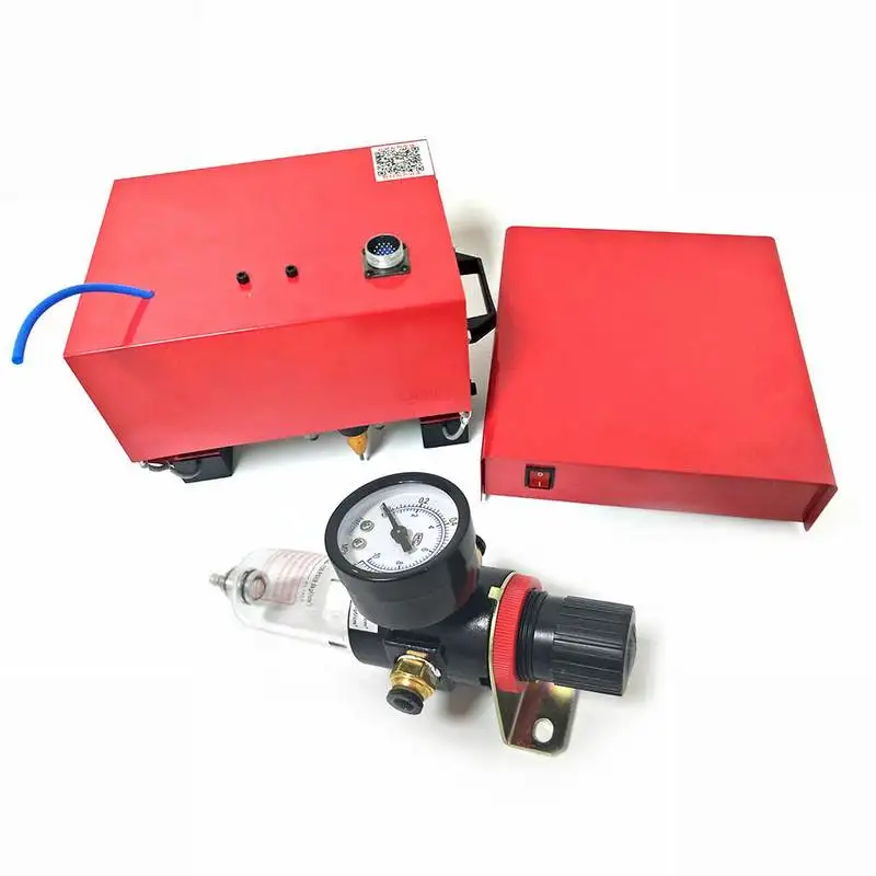  Portable Metal Pneumatic Dot Peen Marking Machine For VIN Code(170*110mm) Frame Marking Machine cha