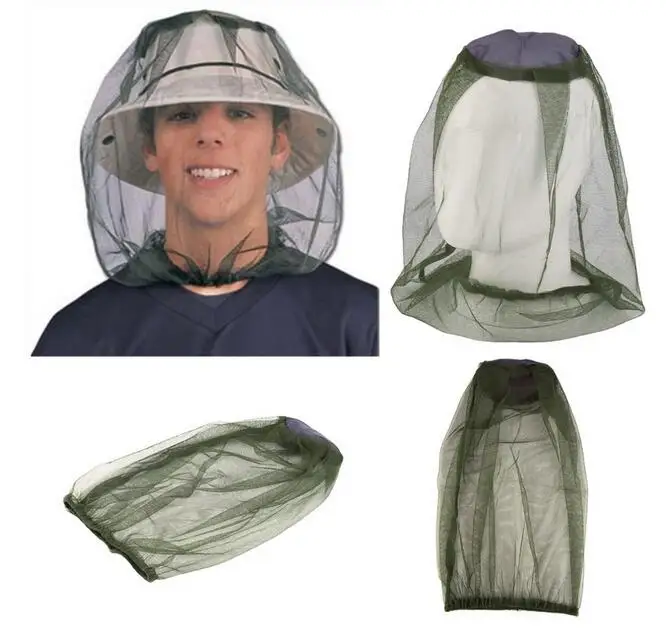 

EDCGEAR Mosquito head net Insect Hat Bug Mesh Head Net Face Protector Travel Camping outdoor gear