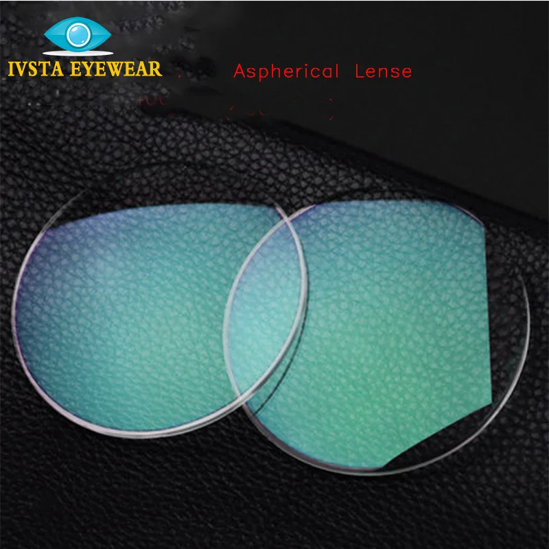 

IVSTA 1.67 Customized Lense Green Coating Degree astigma Anti Fatigue anti radiation Men Women Prescription Lenses for Myopia