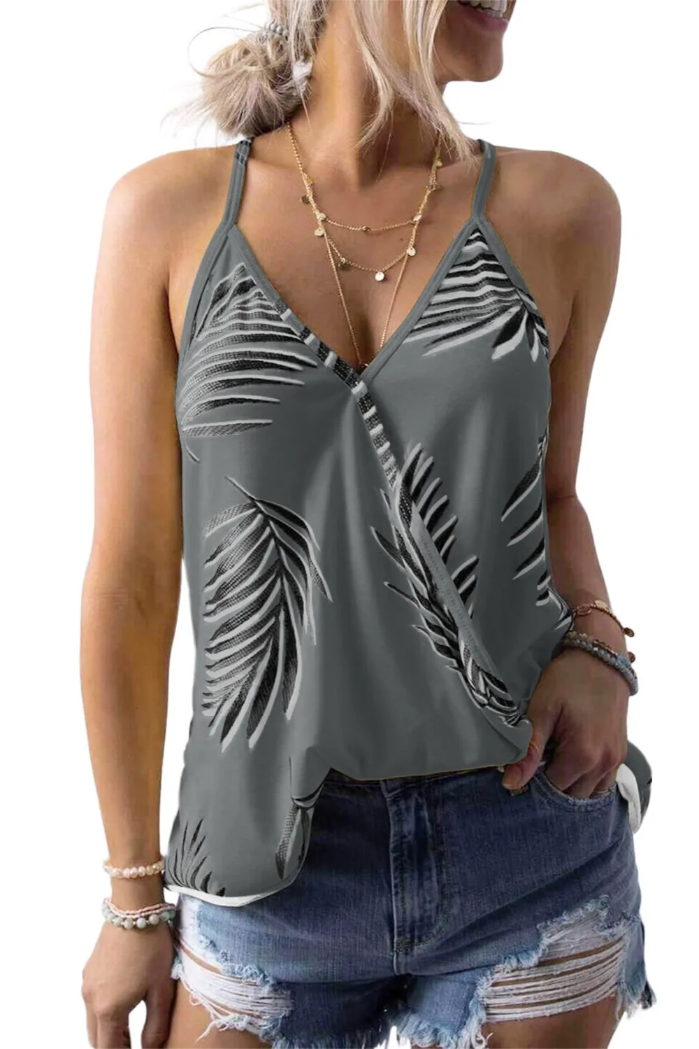 Gray-Tropical-Plant-Print-Tank-Top-LC251916-11-3