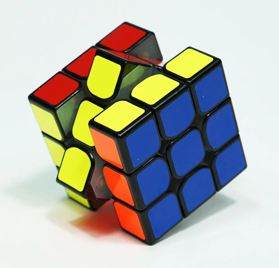 YJ MGC 3x3x3 V1 скоростной куб магнитный черный/белый YongJun 3*3 волшебный пазл игрушки