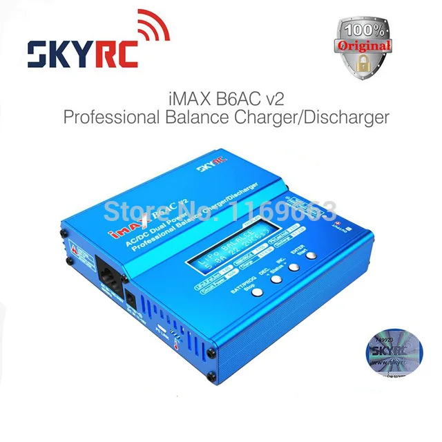 100% Original SKYRC IMAX B6AC V2 Charger Model Aircraft Genuine Lipo Battery Balance Charger for RC Helicopter 100% Original SKYRC IMAX B6AC V2 Charger Model Aircraft Genuine Lipo Battery Balance Charger for RC Helicopter
