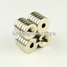 

15*3 10pcs Super Strong Rare Earth Neo Neodymium Disc 15 mm x3 mm Hole 3 mm Magnets N35 ndfeb Neodymium magnets
