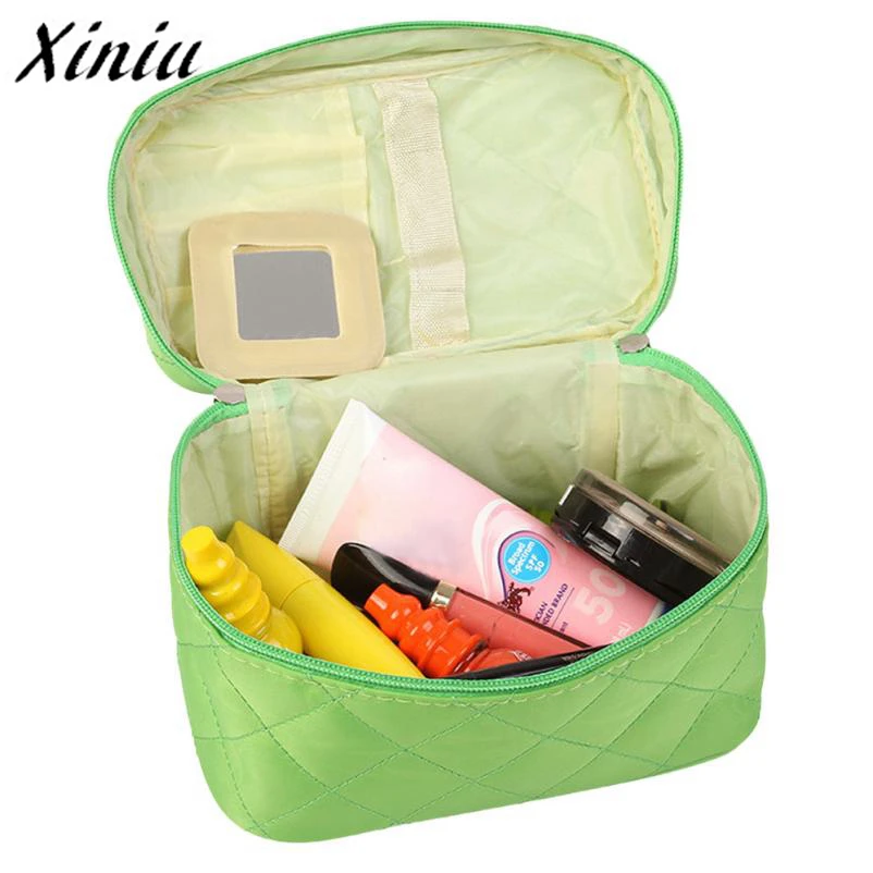 Nueva moda viajes cosméticos Organizador Square caso grano de Color puro cosmético bolsa Organizador bolsa de viaje # Zer Nueva moda viajes cosméticos Organizador Square caso grano de Color puro cosmético bolsa Organizador bolsa de viaje # Zer