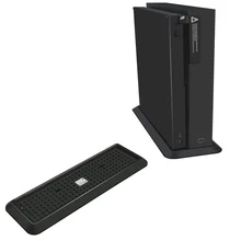 Прочный Противоскользящий пластиковый вертикальный стенд кровать основа кронштейн для хранения для Microsoft Xbox One X Xbox OneX игровая консоль