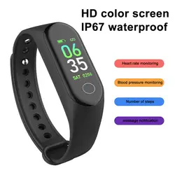 G3 смарт-Шагомер фитнес-часы цветной экран счетчик шагов сердечного ритма кровяное давление IP67 водонепроницаемый спортивный браслет для