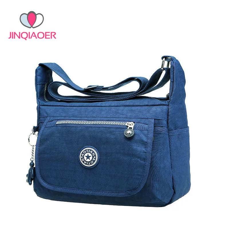 

JINQIAOER Hot Sale Canvas Bag Women Casual Shoulder Bags Messenger Bags for Mother High Quality Cotton Bolsa Feminina YBB120