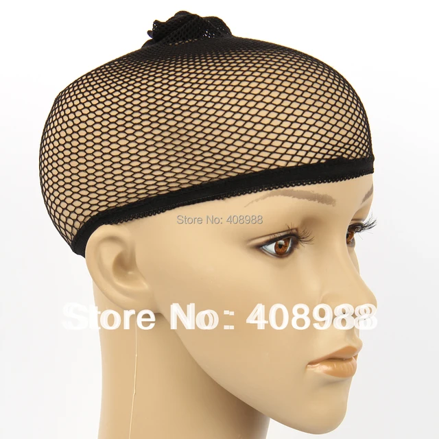 Black Fashion Hair Wig Weaving Stretchable Net Mesh Fishnet Elastic Black Fashion Hair Wig Weaving Stretchable Net Mesh Fishnet Elastic Snood Cap
