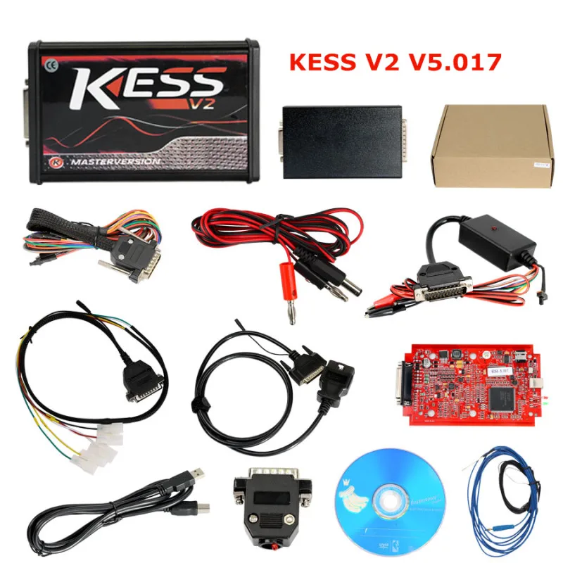 Ktag Kess без маркера Limited Professional ECU чип инструменты настройки работают идеально Красный pcb с BDM100 сканирующее устройство BDM Рамка инструмент