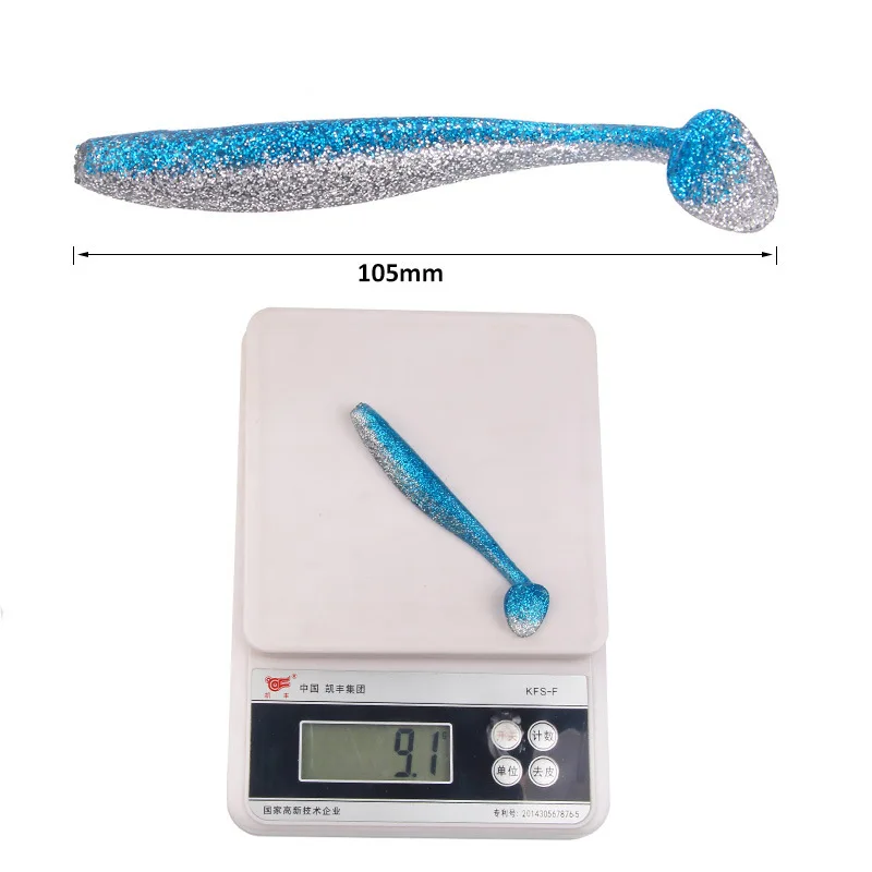 1Piece 120mm 9g Artificial Silicone Soft Bait Worm Sharimp Fishing Lure With Bass Hook For Sea River Fishing Tackle Pesca 1Piece 120mm 9g Artificial Silicone Soft Bait Worm Sharimp Fishing Lure With Bass Hook For Sea River Fishing Tackle Pesca