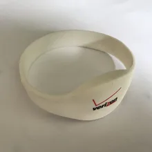 500 шт./лот 125 кГц T5577 rfid-браслеты умный браслет RFID печати водонепроницаемый спортивный наручная метка