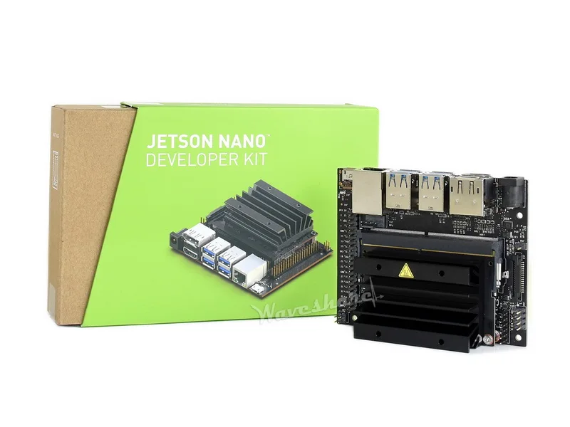 NVIDIA Jetson Nano разработчик комплект посылка AI разработка 64 Гб микро SD карта камера " ips дисплей 5 В/3 А источник питания