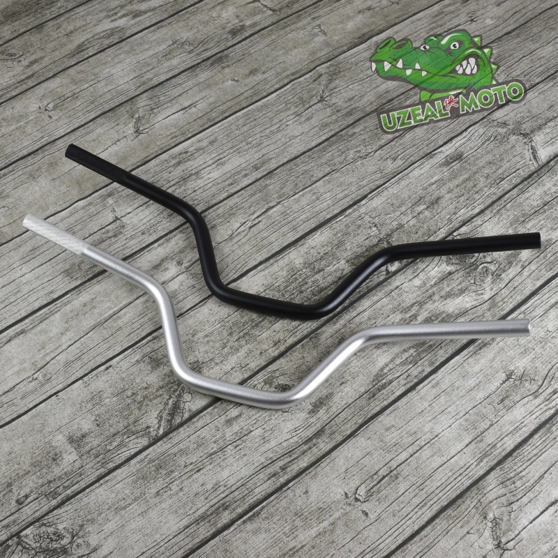 690 мм 22 мм Универсальный винтажный мотоцикл руль из алюминиевого сплава трубы с балансный блок
