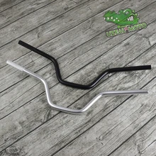 690 мм 22 мм Универсальный винтажный мотоцикл руль из алюминиевого сплава трубы с балансный блок