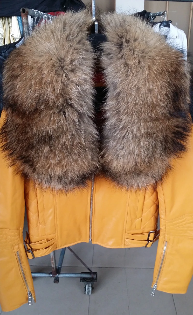 ZH128 yellow large fur