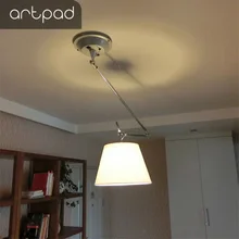 Italy Design Modern Adjustable Long Arm Pendant Light Dining room Coffee Bar Rocker Bedroom Lamp Swivel Ceiling Hanging Lights