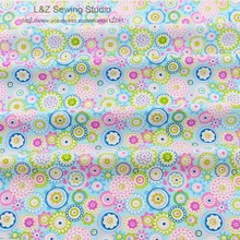 151#-1 printed floral pattern 50cmx160cm/piece tilda for baby bedding clothing cotton fabric for patchwork quilting sewing