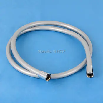 

Bagnolux 1500mm Silver PVC Silicone Anti Bacteria Mold Pressure Hot Shower Pipe High Grade Metallic Handheld Shower Hose Nozzle