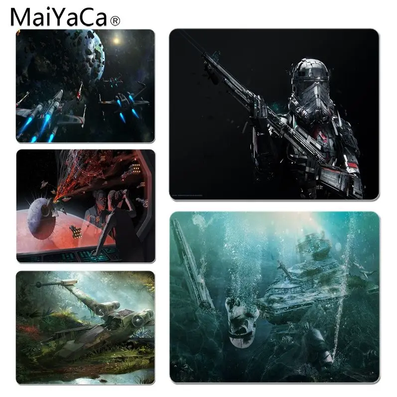 

MaiYaCa StarWars mouse pad gamer play mats Size for 18x22x0.2cm Gaming Mousepads