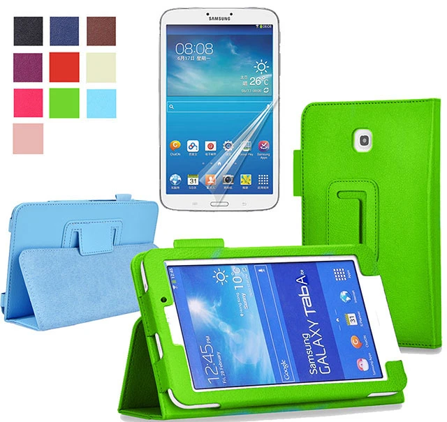 Funda de cuero para SAMSUNG Galaxy TAB 4 7,0 7 pulgadas Tablet SM T230 T231 230 nueva funda a prueba de golpes a prueba de Protector de pantalla|for samsung galaxy tab|case