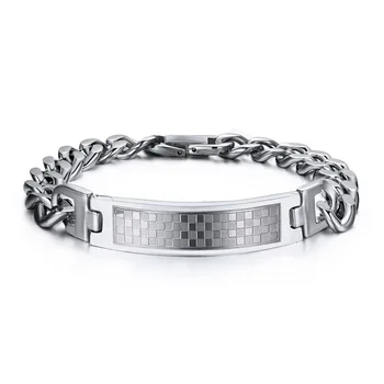 

316 L stainless steel men's bracelet domineering fashion jewelry S188