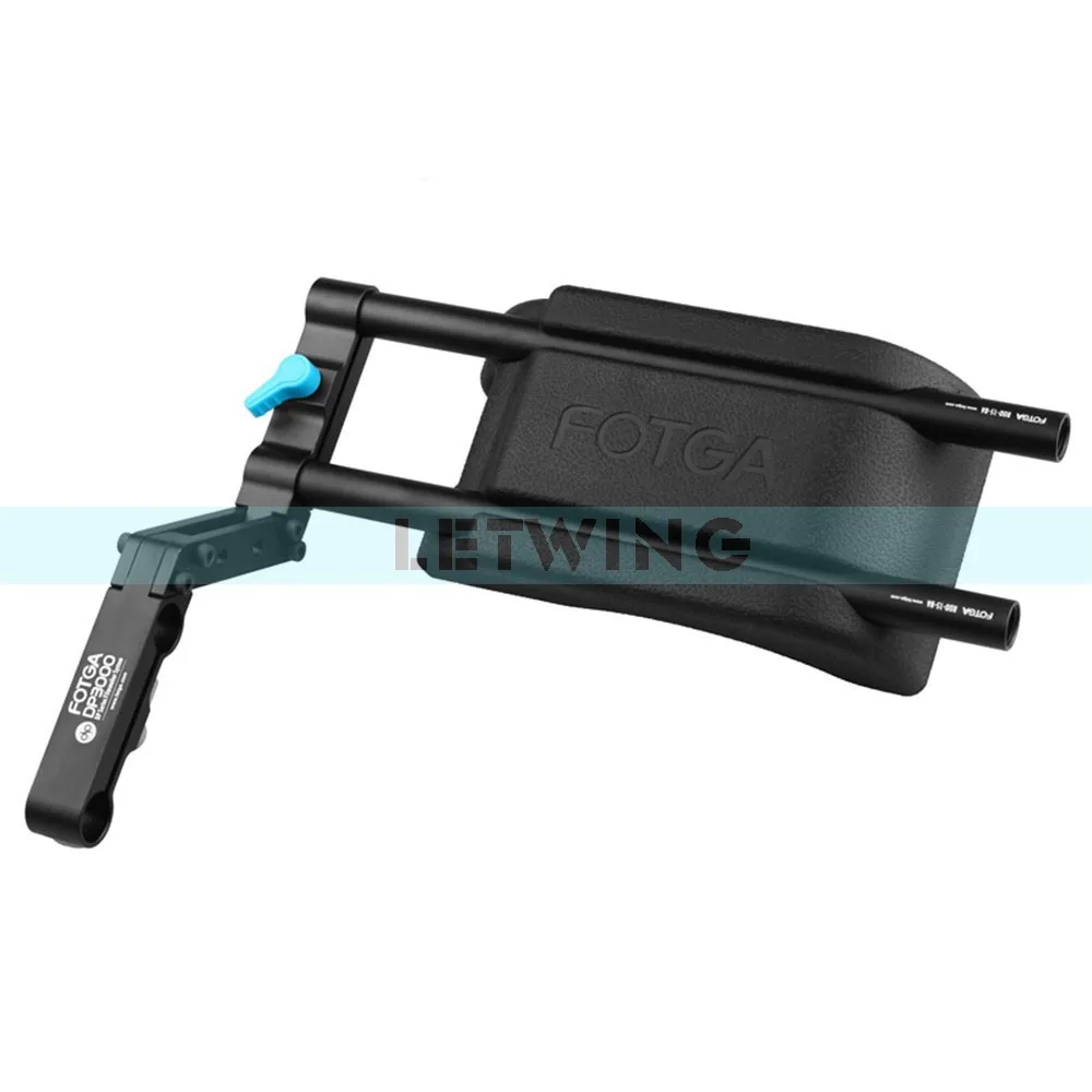 

Fotga DP3000 M2 15mm Rods Z-offset Bracket Shoulder Support Stabilizer with Shoulder Pad