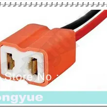 Longyue 20 штук DURITE H7 жгут Керамика патрон для фары 15 см провода