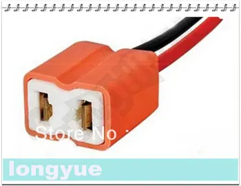 

longyue 20pcs DURITE H7 harness Ceramic Headlight Bulb Holder 15cm wire
