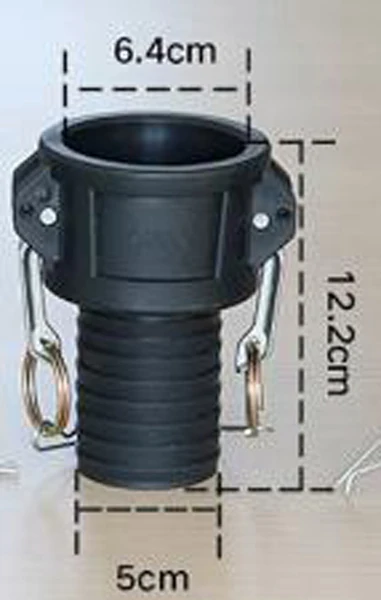 1000л IBC бак для воды Hosetail Camlock Соединительный клапан садовый фитинг