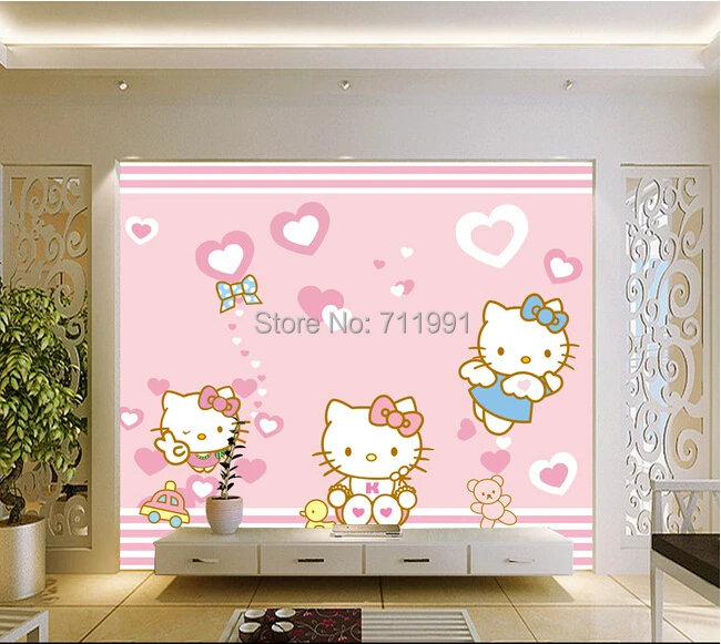 Wallpaper Hello Kitty Untuk Kamar Inspirasi Desain Rumah 2019