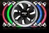 Solar Eclipse 12cm  High Quality Hydraulic Cooling Silent Computer Fan -----Red/Green/Blue/White/RGB Color ► Photo 1/6