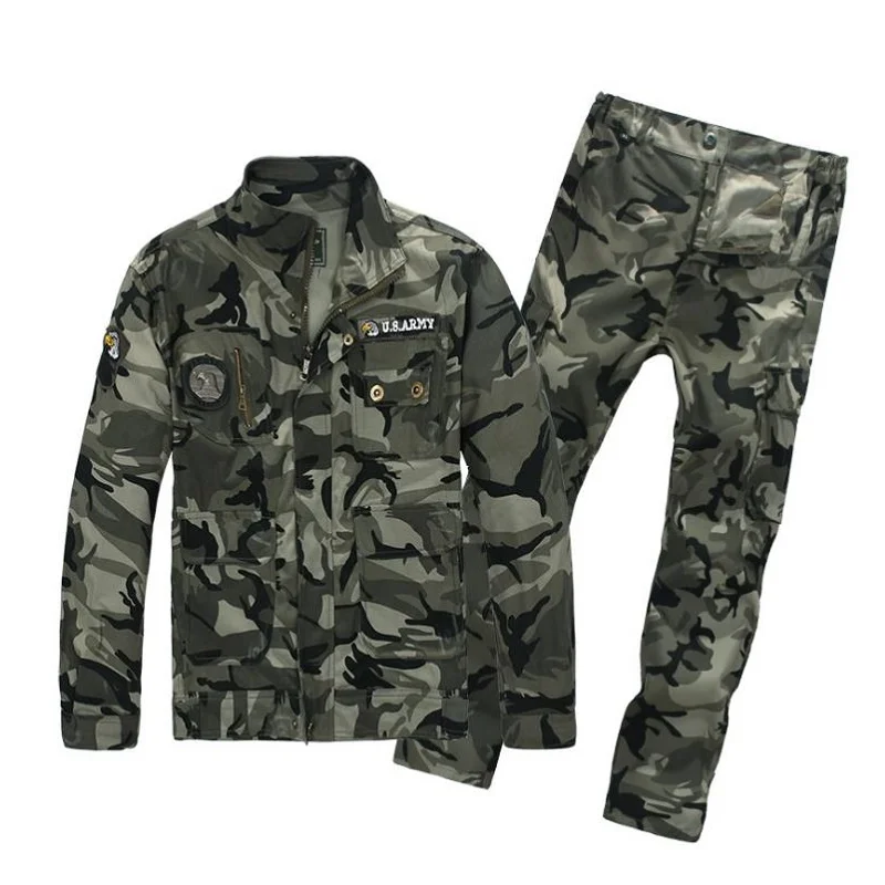 

Airborne division camouflage suit male special camouflage camouflage training wear anti scratch