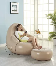 Fashion sofa Nap inflatable bed bedroom creative leisure hostel massage chair Folding stool Inflatable massage sofa