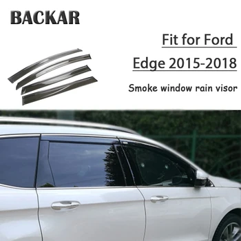 

Backar Auto Car Windows Rain Wind Sun Shield Deflector Visor Trim For Ford Edge 2015 2016 2017 2018 Accessories All Weather