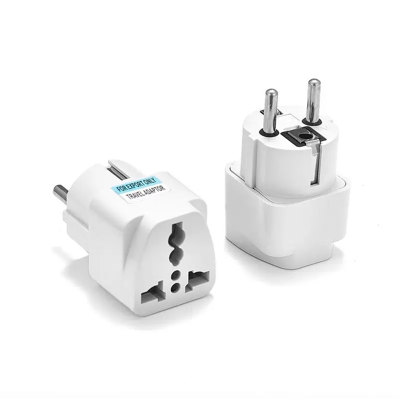Universal European KR EU Plug Adapter AU UK American US To EU KR Euro German Travel Adapter Electrical Plug Power Sockets Outlet Universal European KR EU Plug Adapter AU UK American US To EU KR Euro German Travel Adapter Electrical Plug Power Sockets Outlet